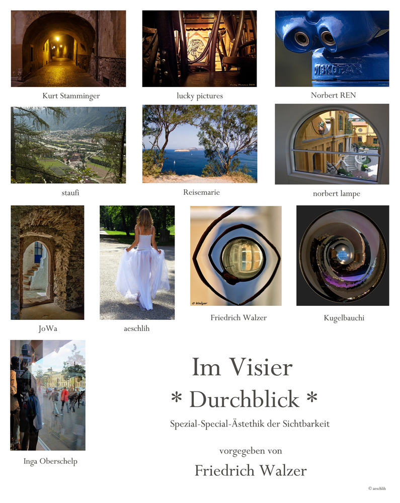 *Durchblick* Collage vom aeschlih