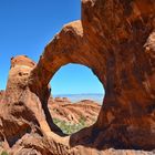 Durchblick - Double O Arch, Arches National Park