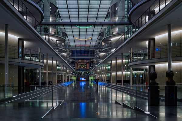 Durchblick durch das Paul-Löbe-Haus 