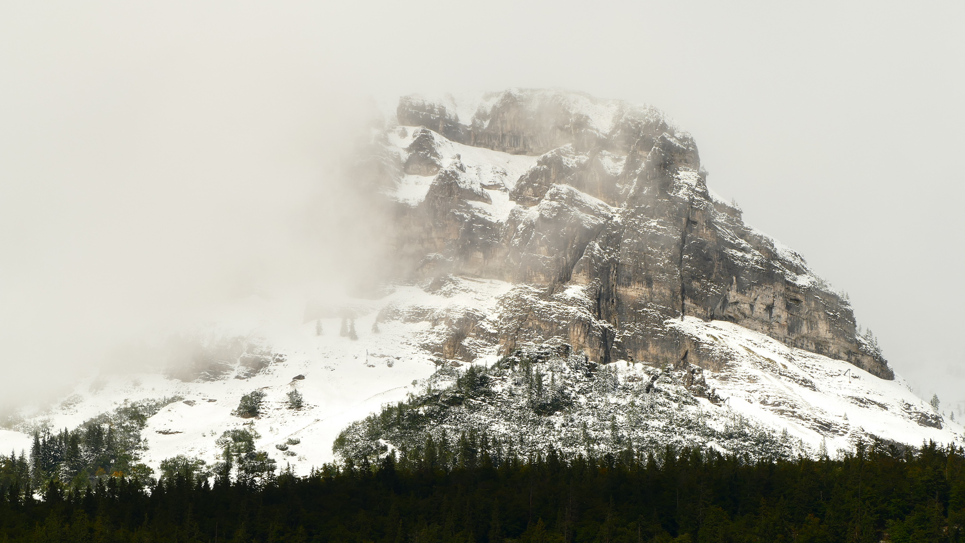 Durchblick durch den Nebel