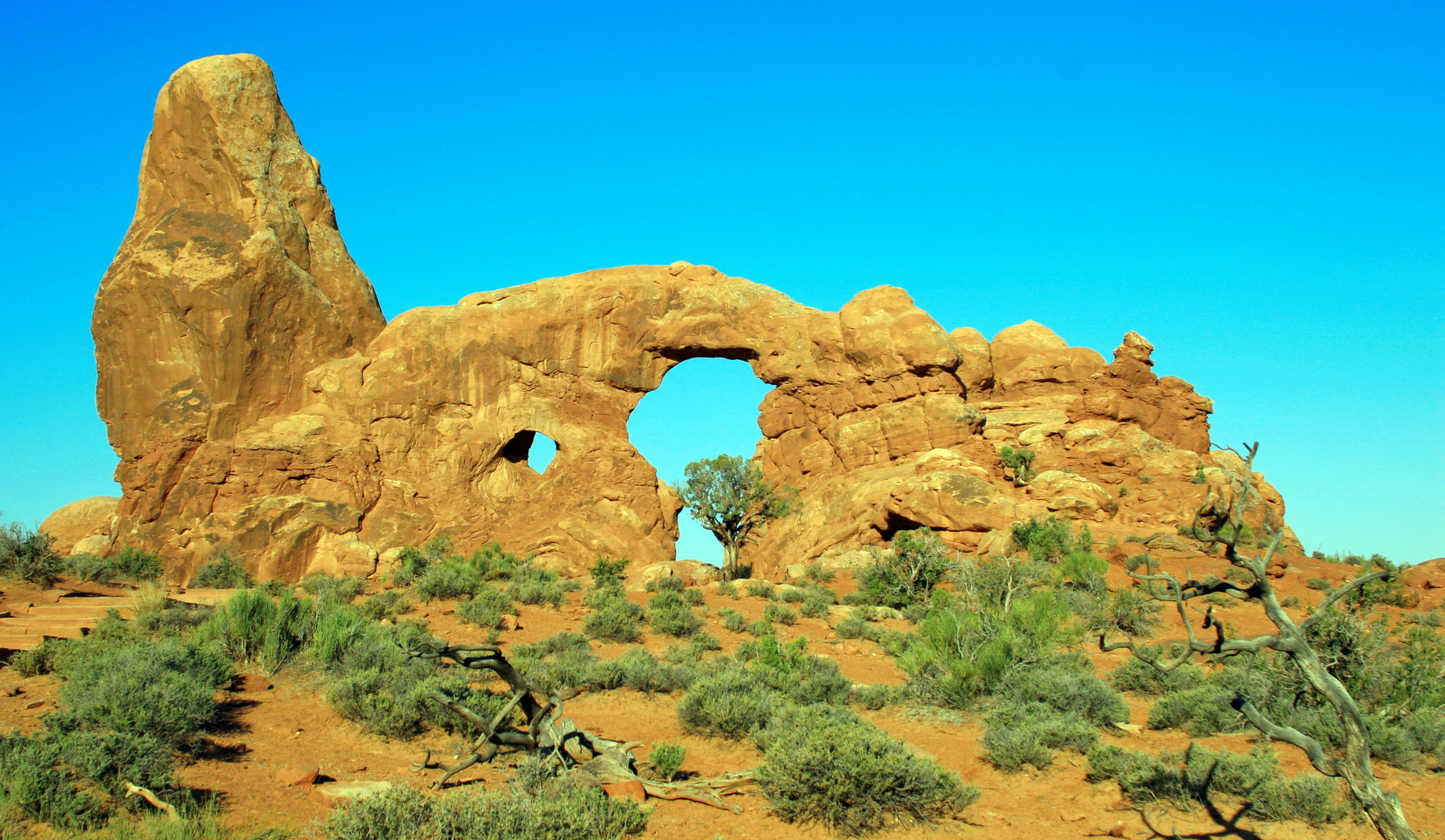 Durchblick durch den Turret Arch