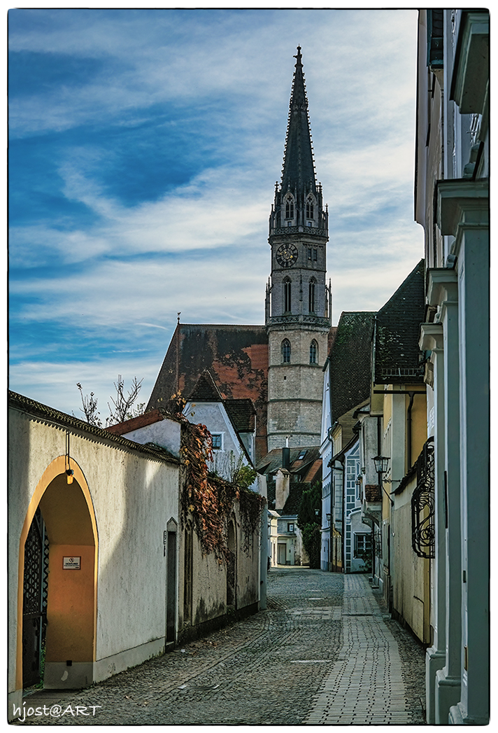 Durchblick durch die Berggasse ...