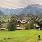 Durchblick durch ein Zugfenster