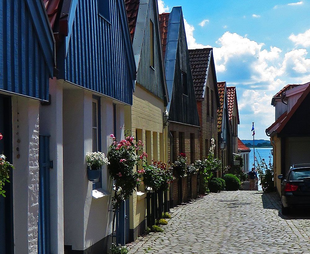 Durchblick: Durchblick auf die Schlei...