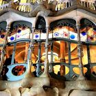 Durchblick Fenster der Casa Batllò