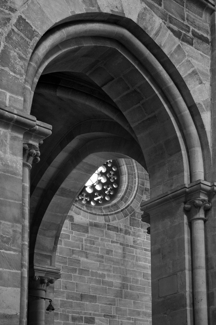 Durchblick im Bamberger Dom