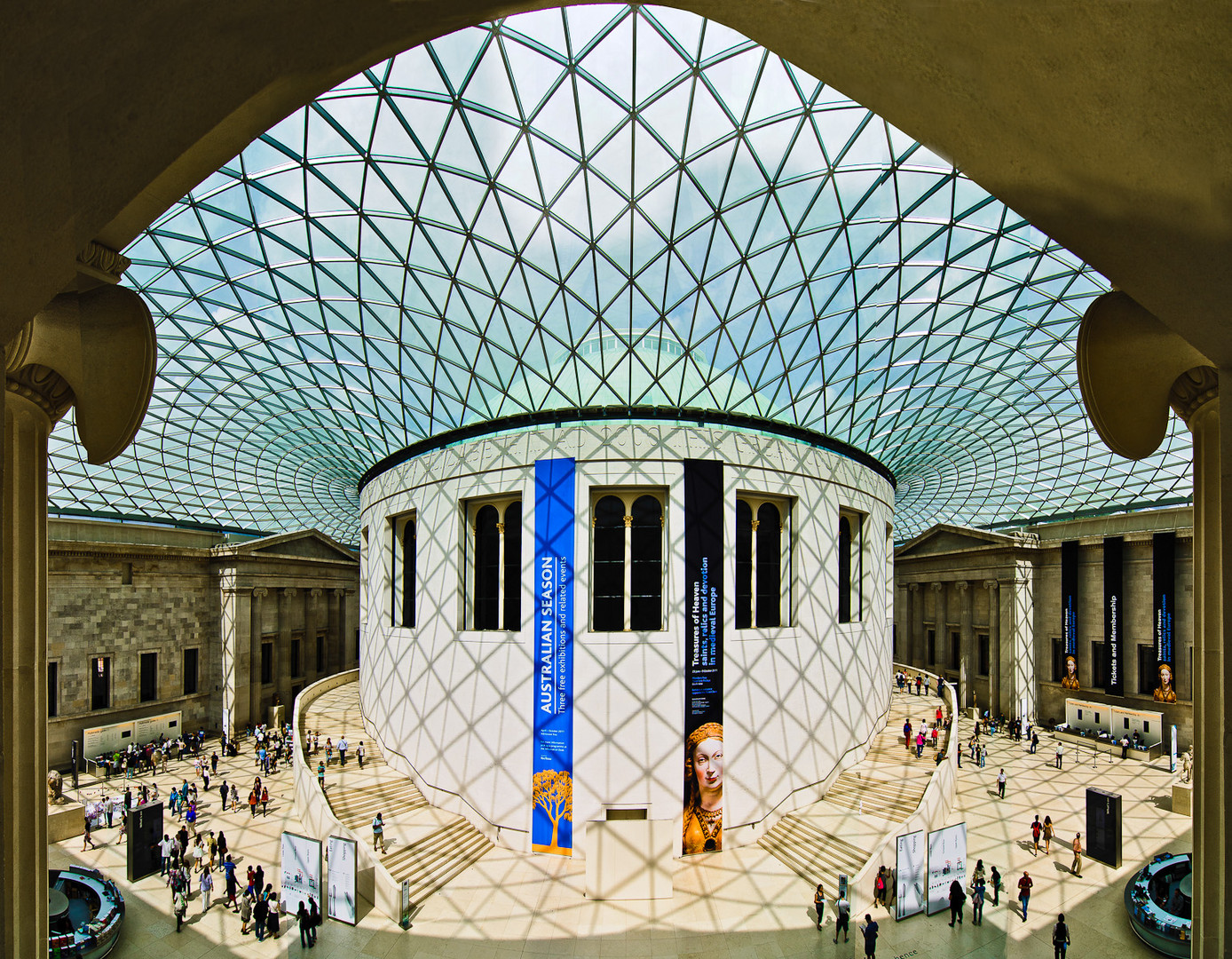 Durchblick im British Museum ...