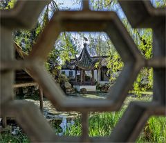 Durchblick im Chinesischen Garten