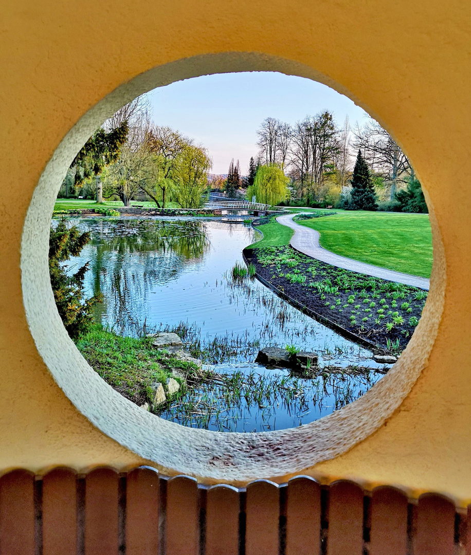 DURCHBLICK im Kurpark Bad Pyrmont