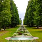 Durchblick im Kurpark Bad Pyrmont