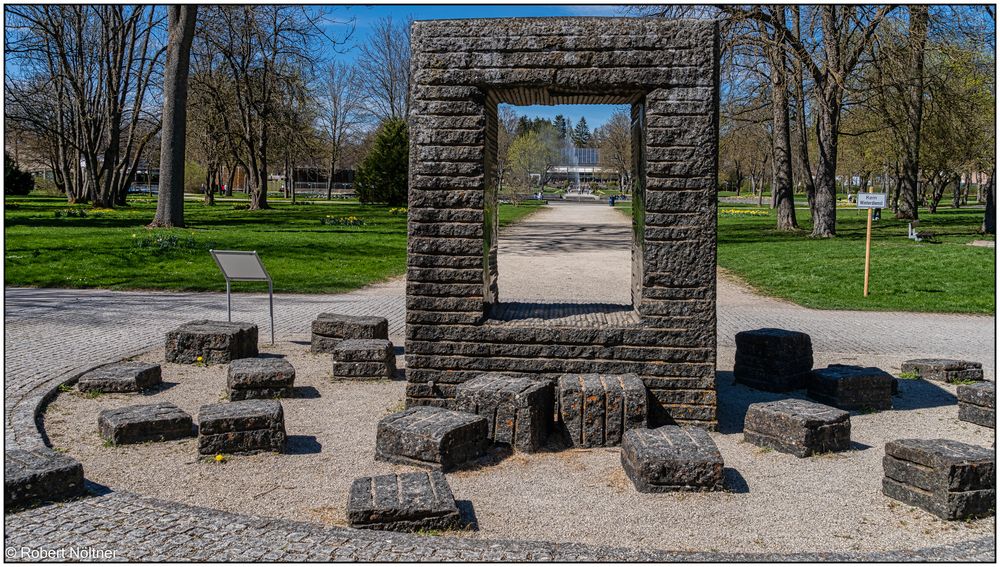 Durchblick im Kurpark