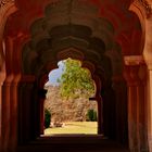 Durchblick im Lotus Mahal