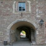 Durchblick im Schloss Steinau 