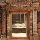 Durchblick im Tempel von Banteay Srei