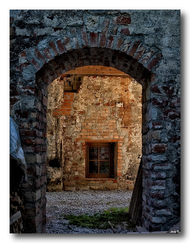 Durchblick im Torturm