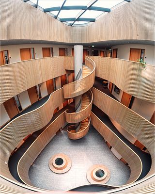 Durchblick im Treppenhaus