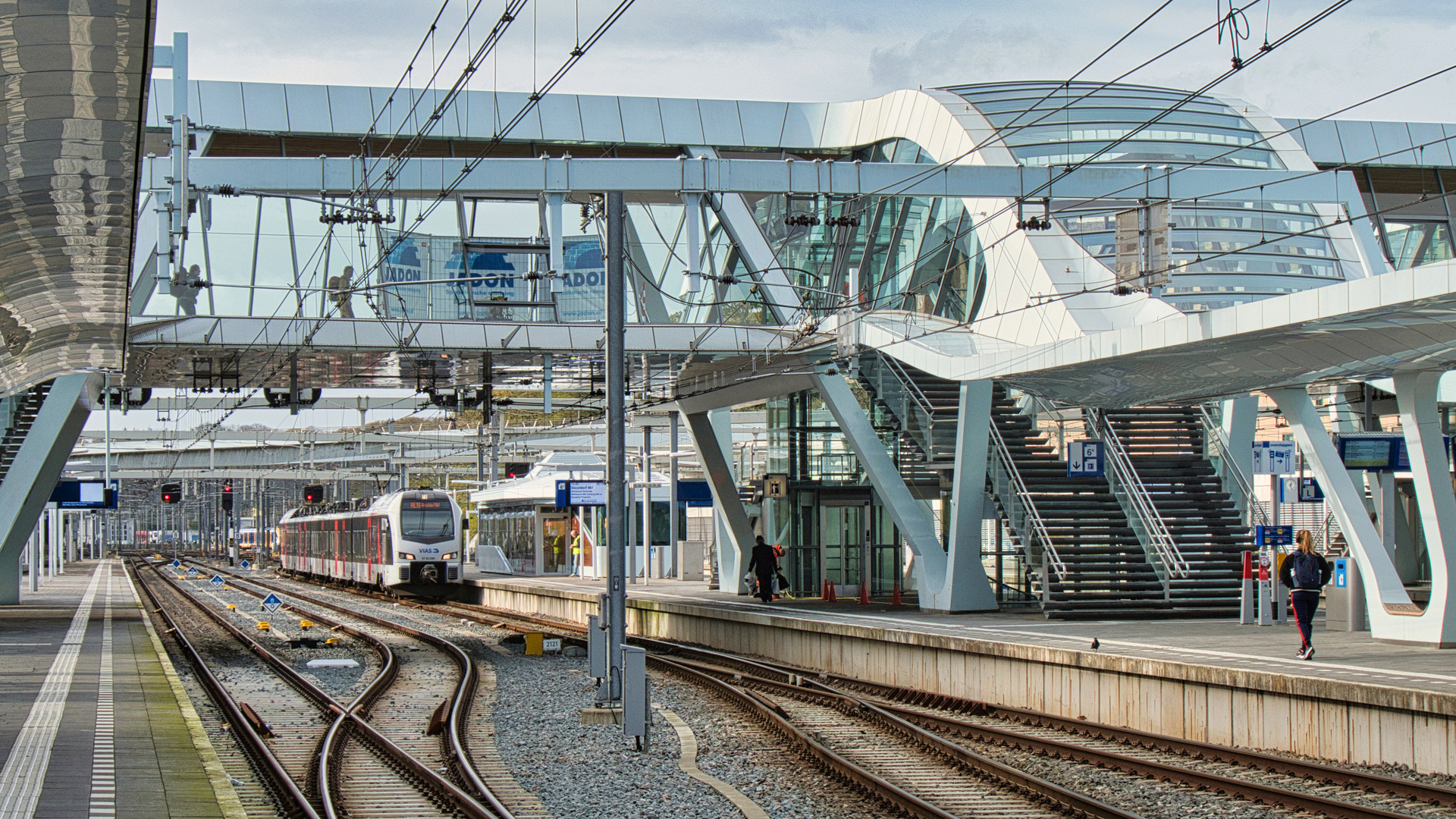 Durchblick in Arnhem Centraal