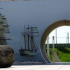 Durchblick in Bremerhafen, Havenwelten