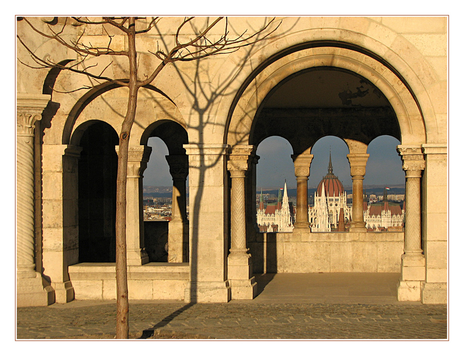 Durchblick in Buda