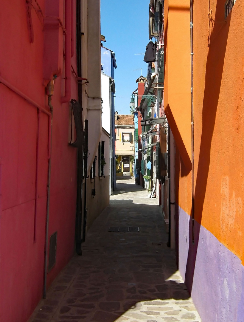 Durchblick in Burano