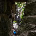 Durchblick in den Hessigheimer Felsengärten