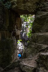 Durchblick in den Hessigheimer Felsengärten