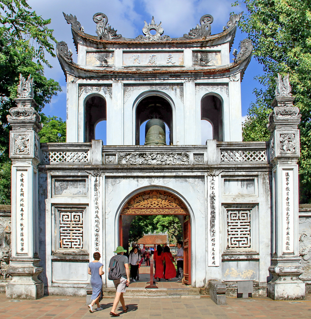 Durchblick in den Temple of Literature