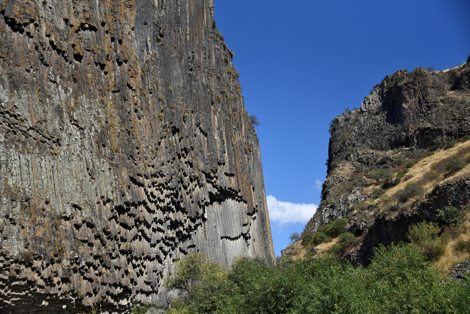 Durchblick in der Azat - Schlucht