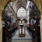 "Durchblick" in der Cathedrale Exeter 