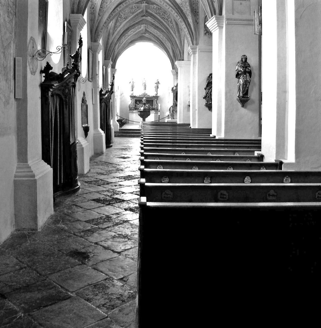 DURCHBLICK in der Klosterkirche Seeon