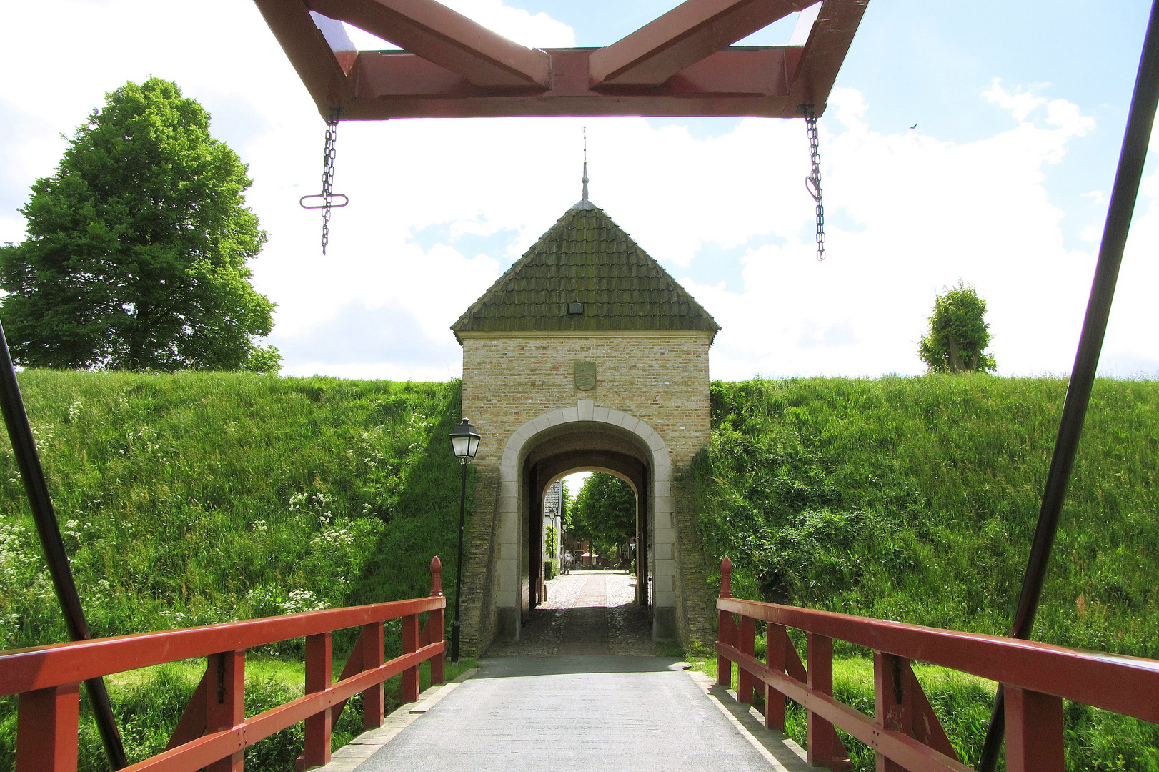 Durchblick in die Festung