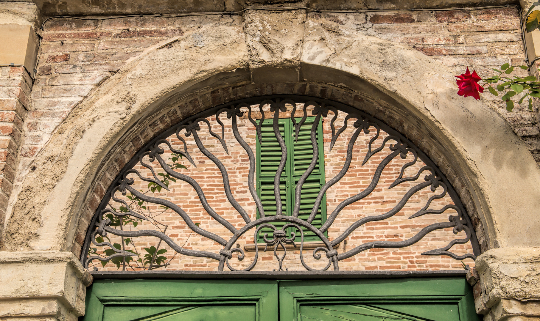 Durchblick in einen Innenhof