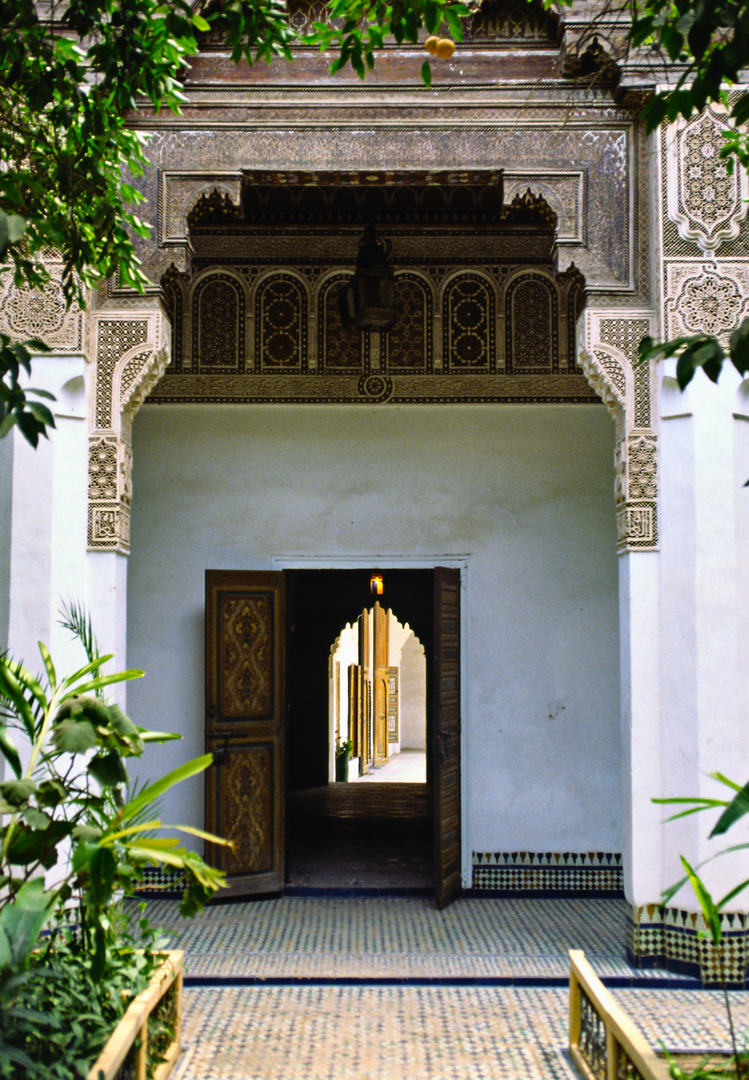 Durchblick in einer Medrese