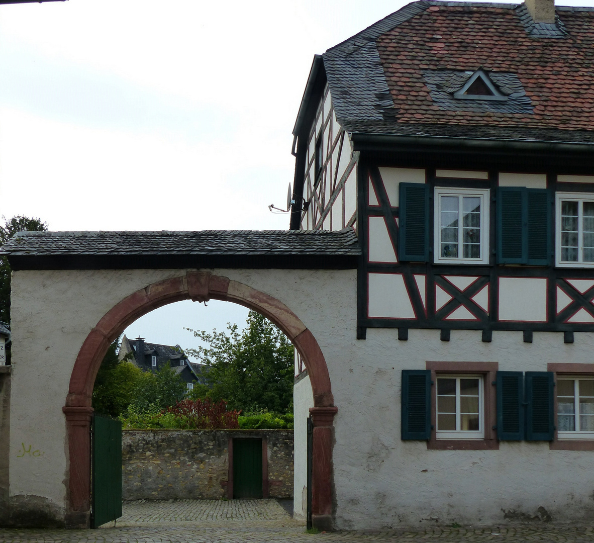 Durchblick in Eltville