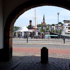 Durchblick in Flensburg