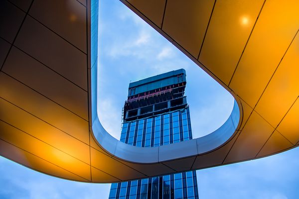 Durchblick in Frankfurt