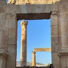 Durchblick in Jerash