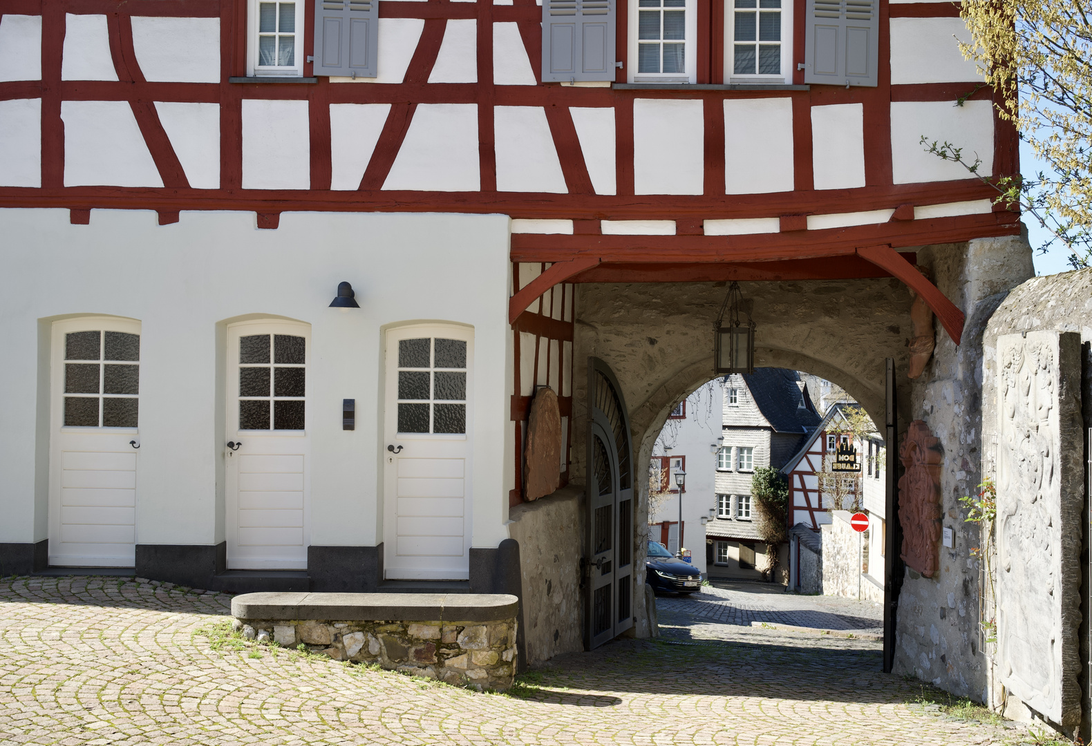 Durchblick in Limburg/Altstadt