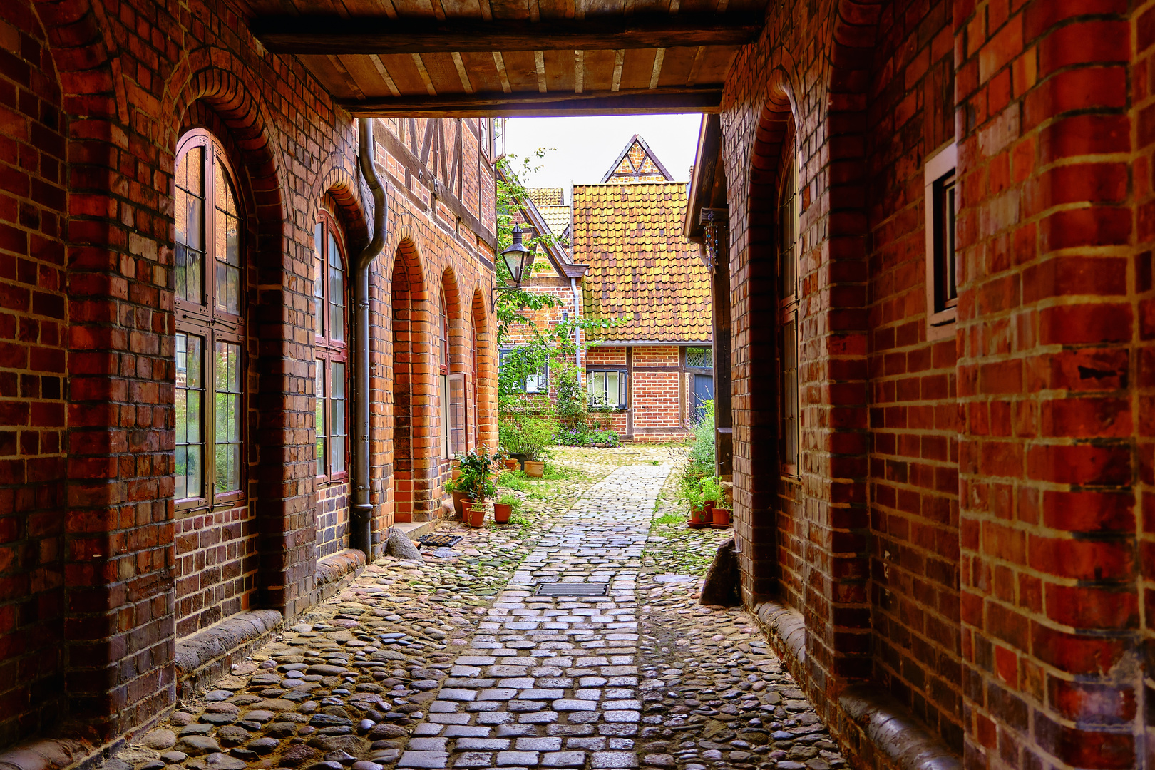 Durchblick in Lüneburg