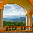 Durchblick in Stift Melk