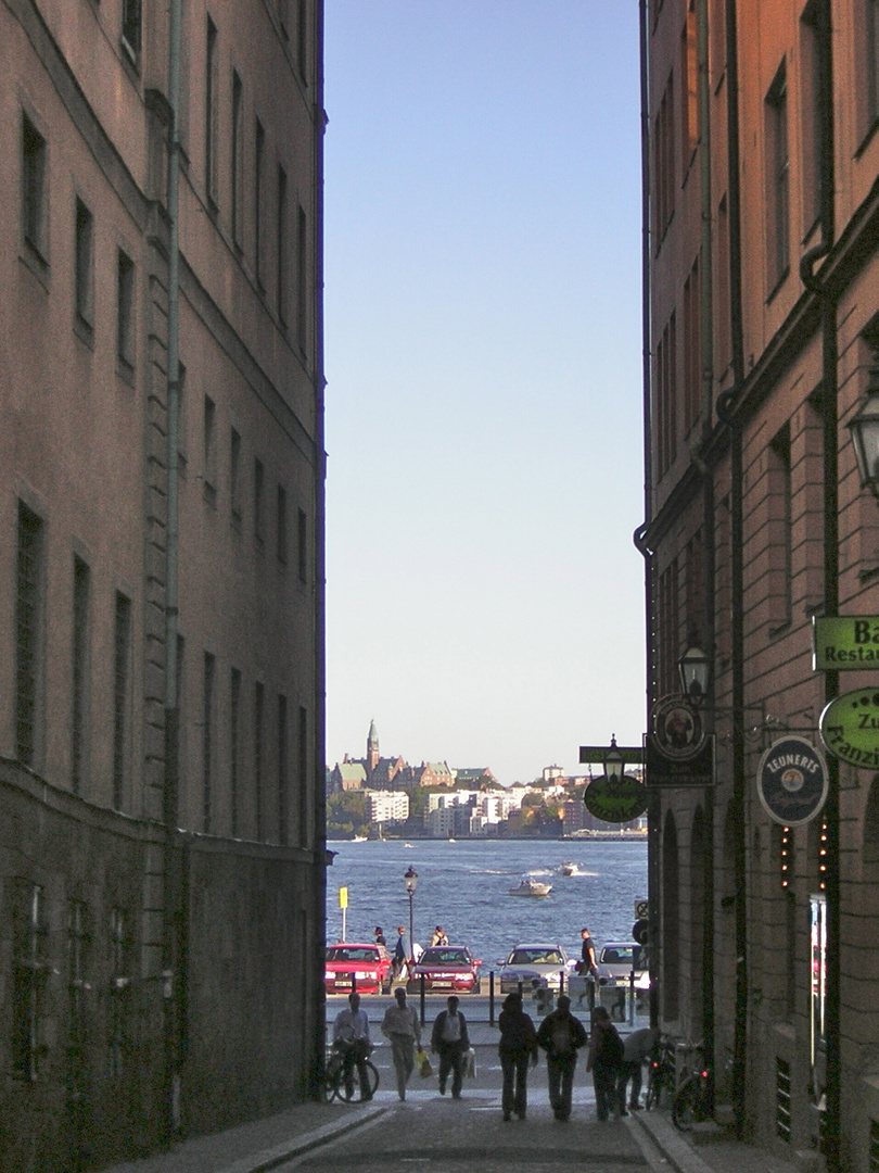 Durchblick in Stockholm