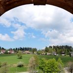 Durchblick in St.Peter im Hochschwarzwald