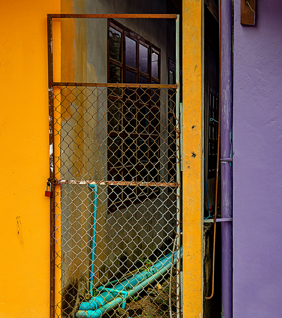 Durchblick in Vang Vieng