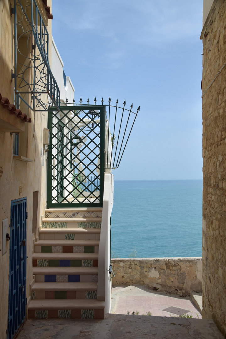 Durchblick in Vieste