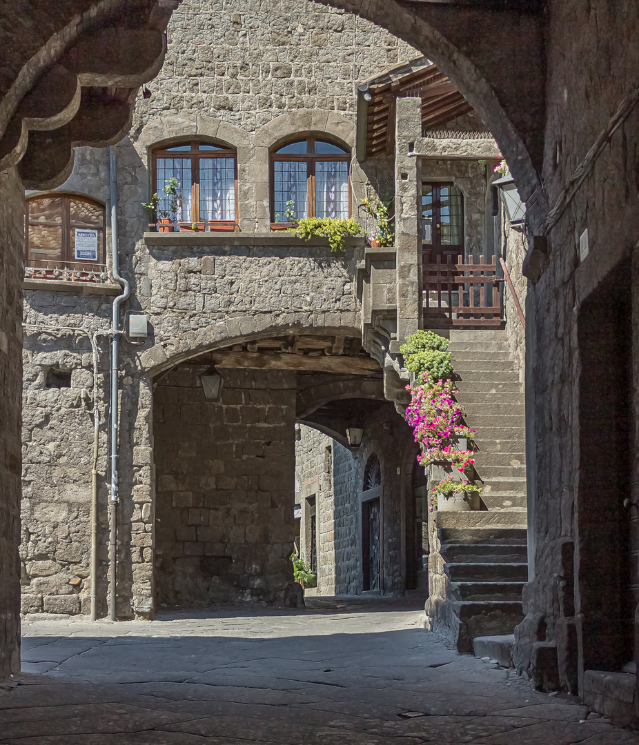 Durchblick in Viterbo