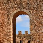 Durchblick, insight, la perspectiva,  Castillo Peñarroya,