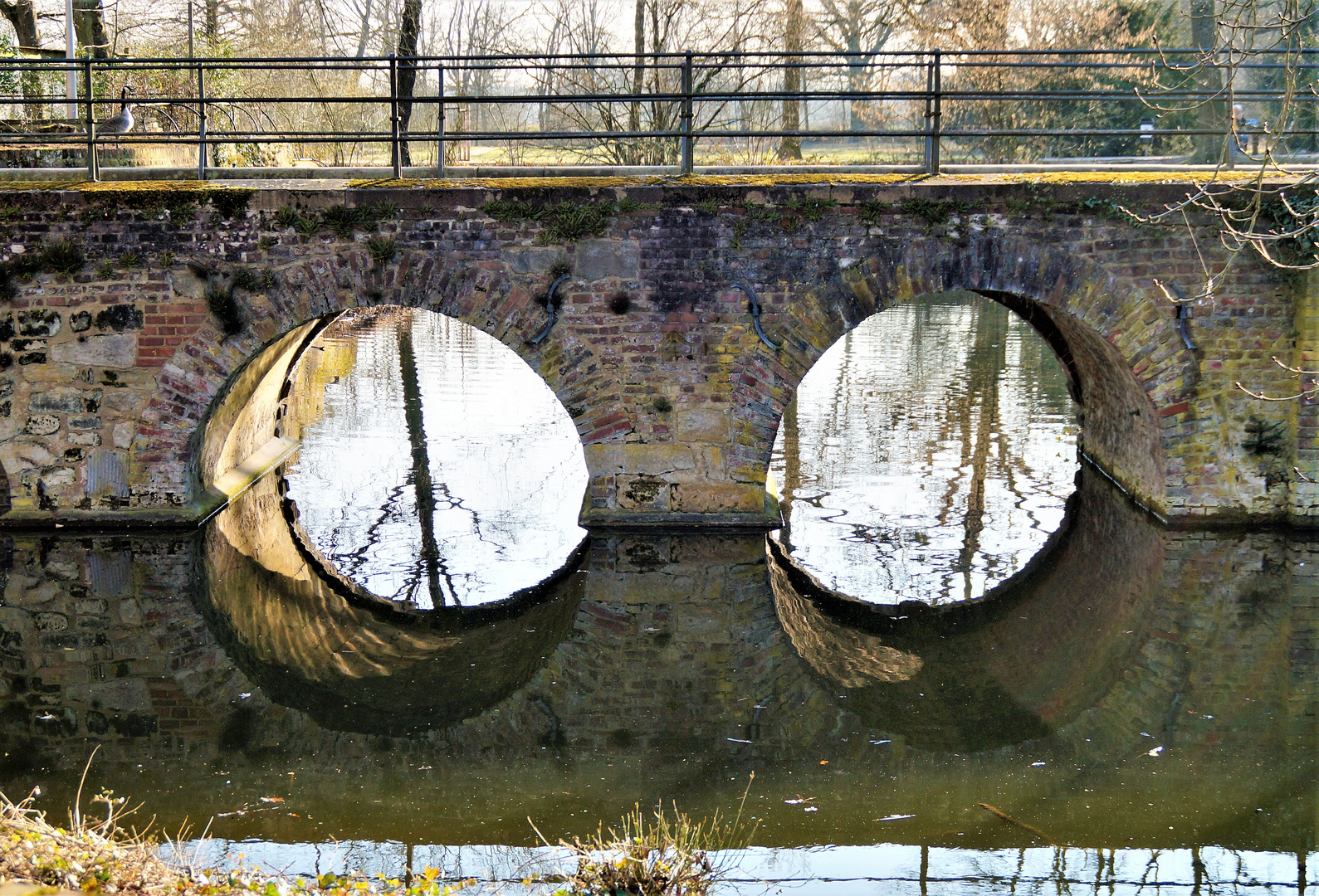 Durchblick mit Spiegelung