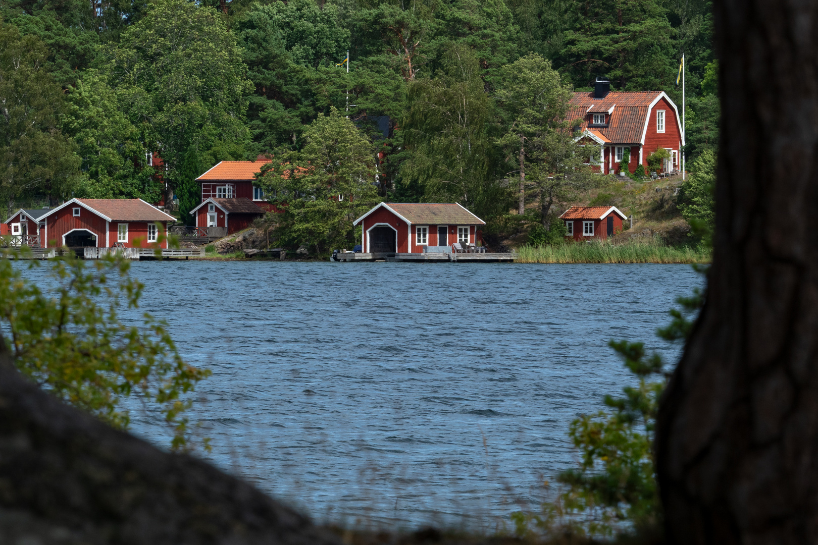 Durchblick mit Wasser