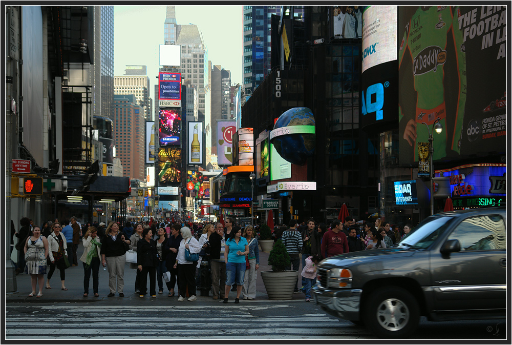 Durchblick nach Times Square