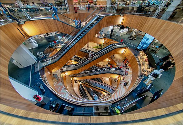 Durchblick nach unten